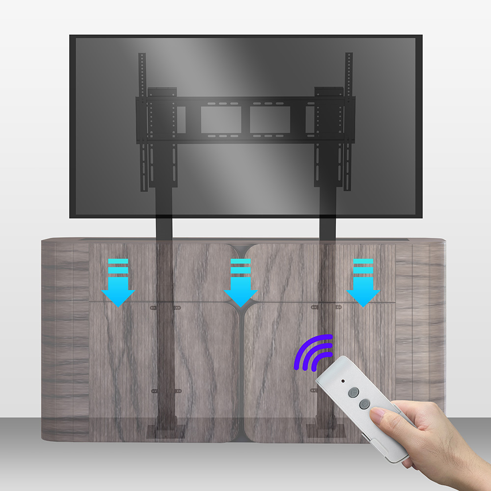 Smart Home Design - Mecanismo Motorizado, Sistema Automático para Sala