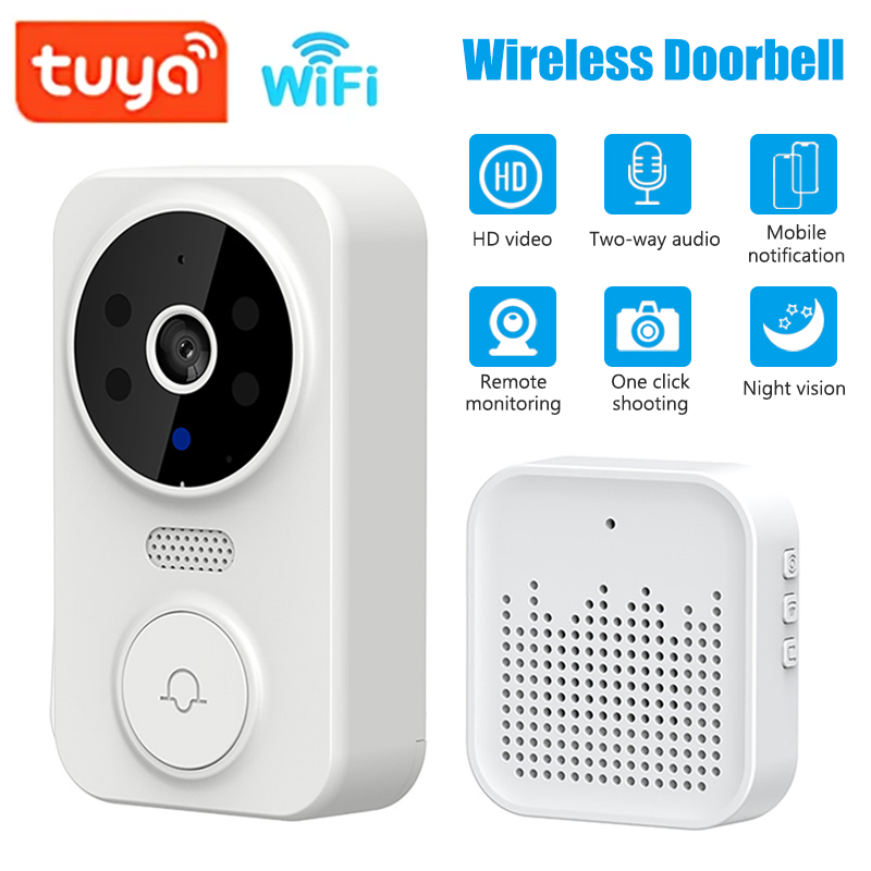Smart Home Video Doorbell Enhanced Security With Smart Doorbell - Wi fi inteligente vídeo campainha câmera