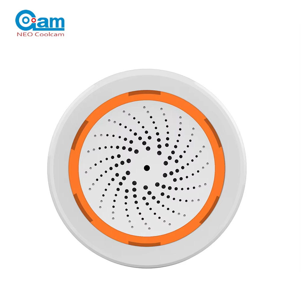 Smart Home Living - Coolcam tuya zigbee sirene inteligente alarme