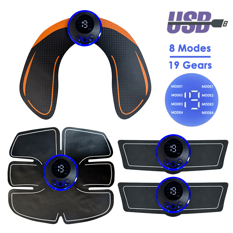 Smart Home Gym - Massageador Estimulador Muscular Elétrico, Abdome, Nádegas,