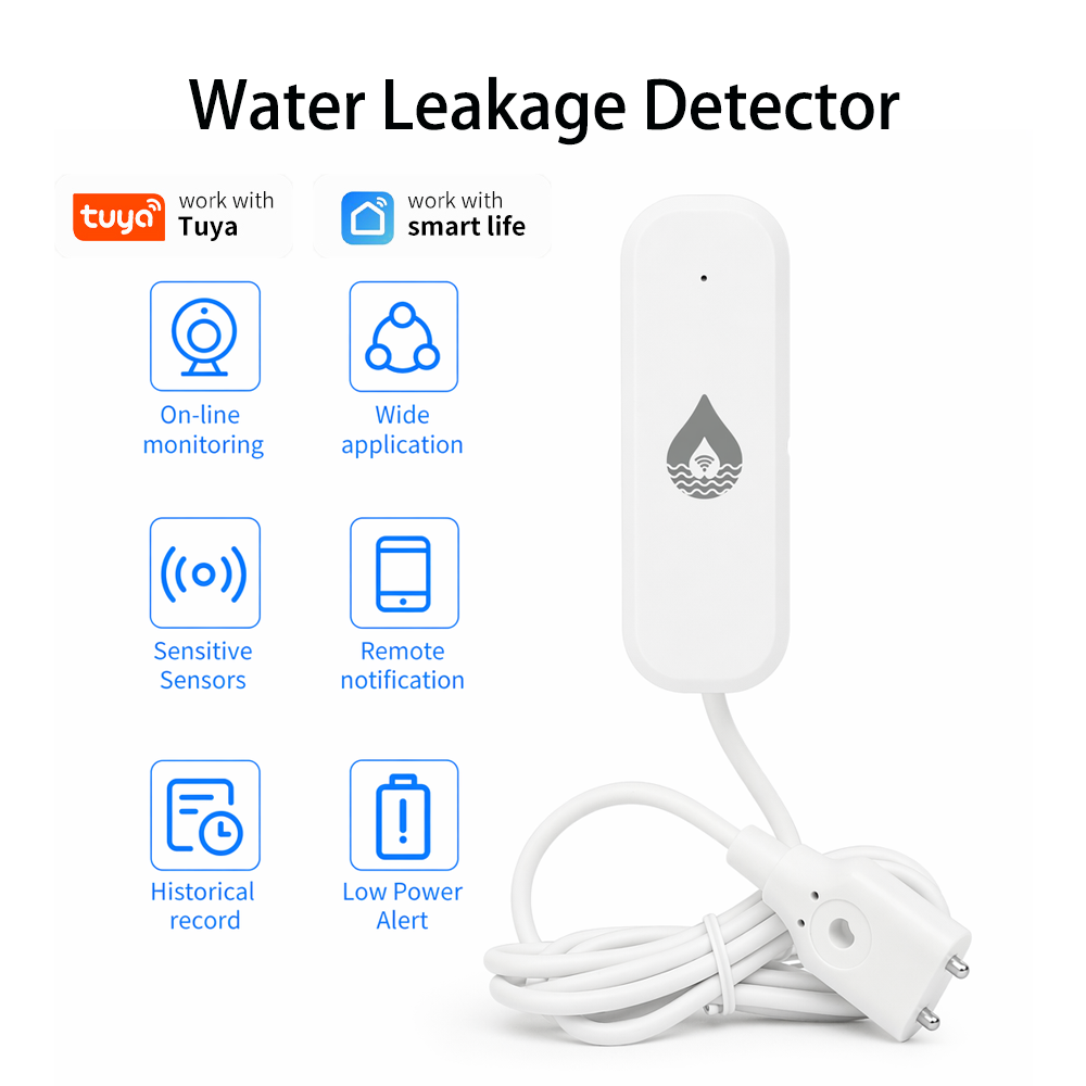 Smart Home Blog - Sensor de Alarme de Vazamento de