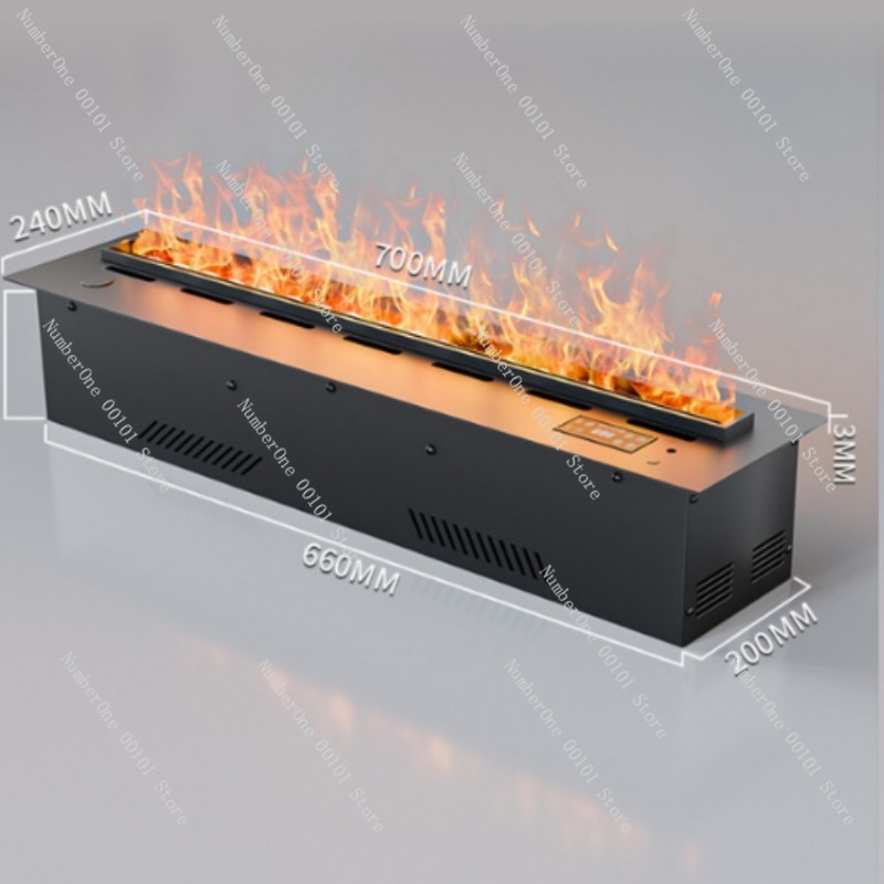 Smart Home Simulation - Lareira atomizada inteligente com chama simulada,