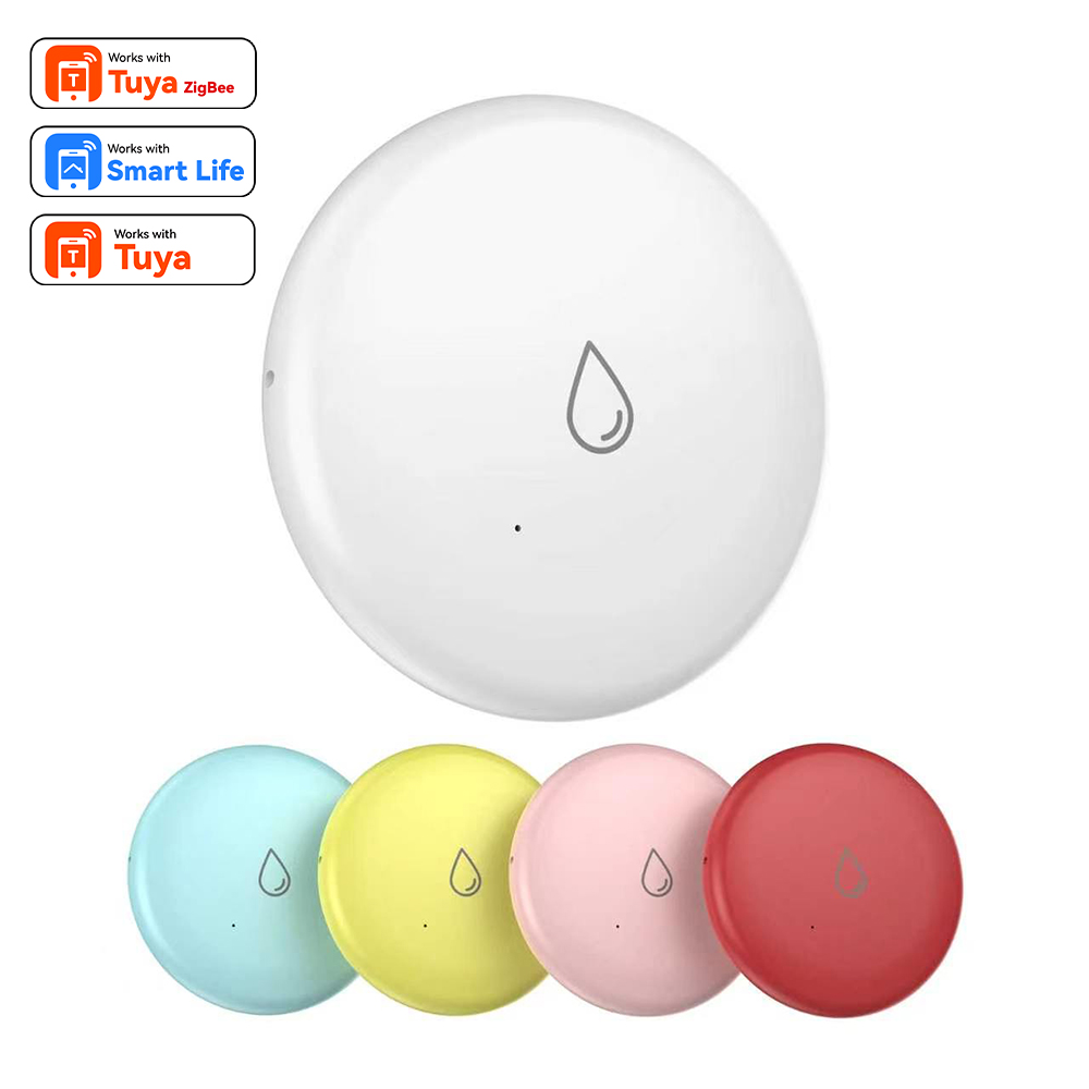 Alexa Compatible Bulb - Sensor de Vazamento Zigbee, Detector de