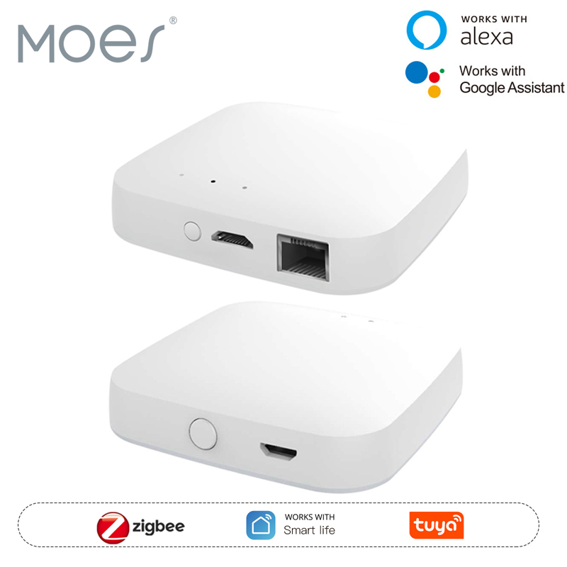 Smart Home Living - MOES Tuya ZigBee3.0 Smart Hub, sem