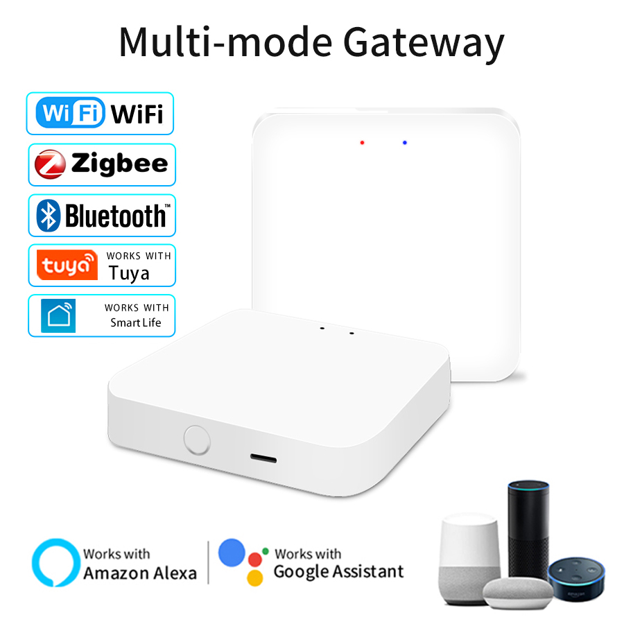 Smart Home Living - Tuya inteligente multi-modo gateway zigbee wi-fi