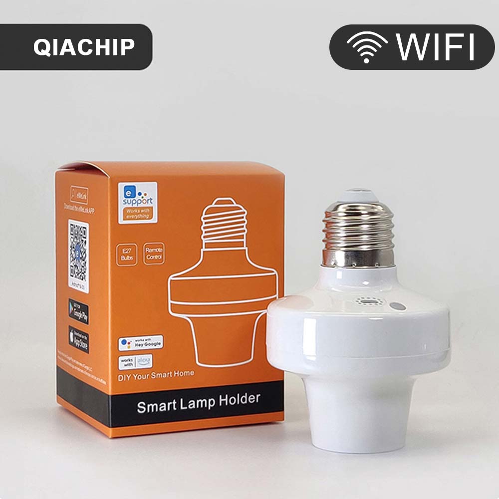 Voice Control Light Bulb - Adaptador de Lâmpada E27 EWelink com