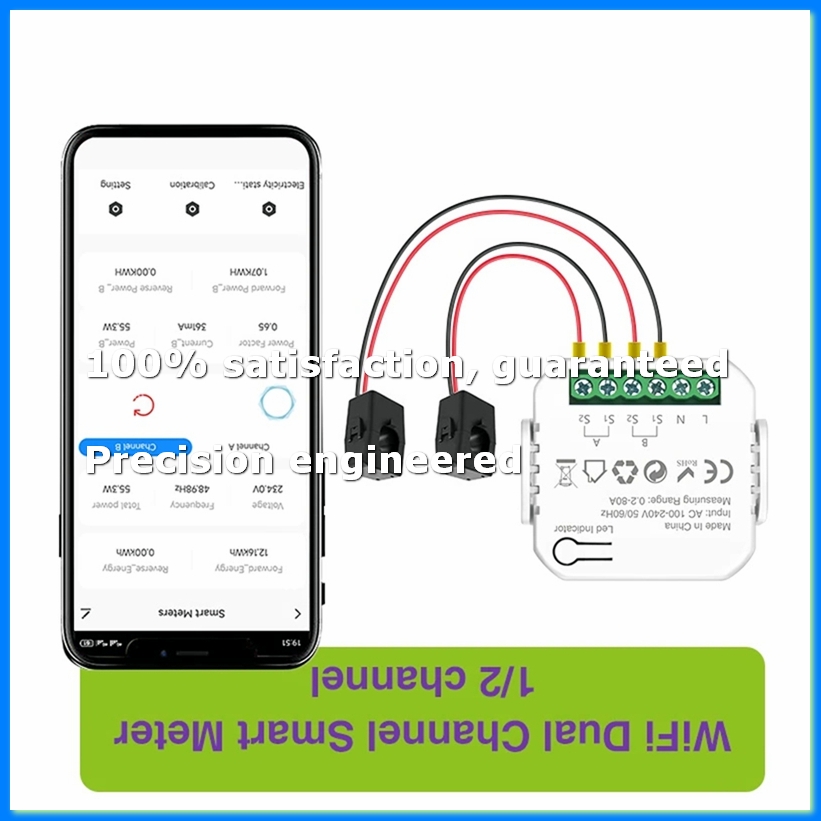 Smart Home In Us - Medidor de Energia Inteligente Tuya Wifi