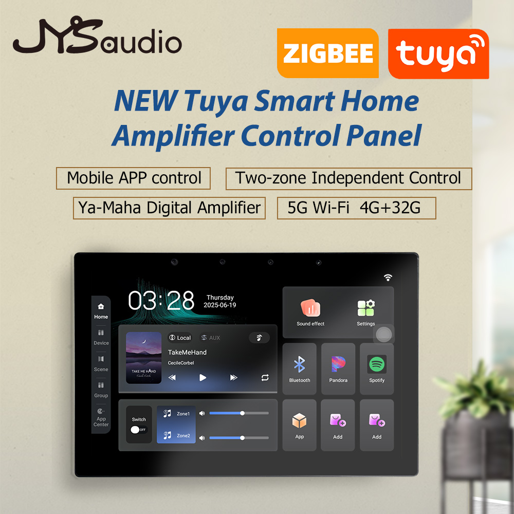 Smart Home Touchscreen Control Panel - Novo painel de controle amplificador para