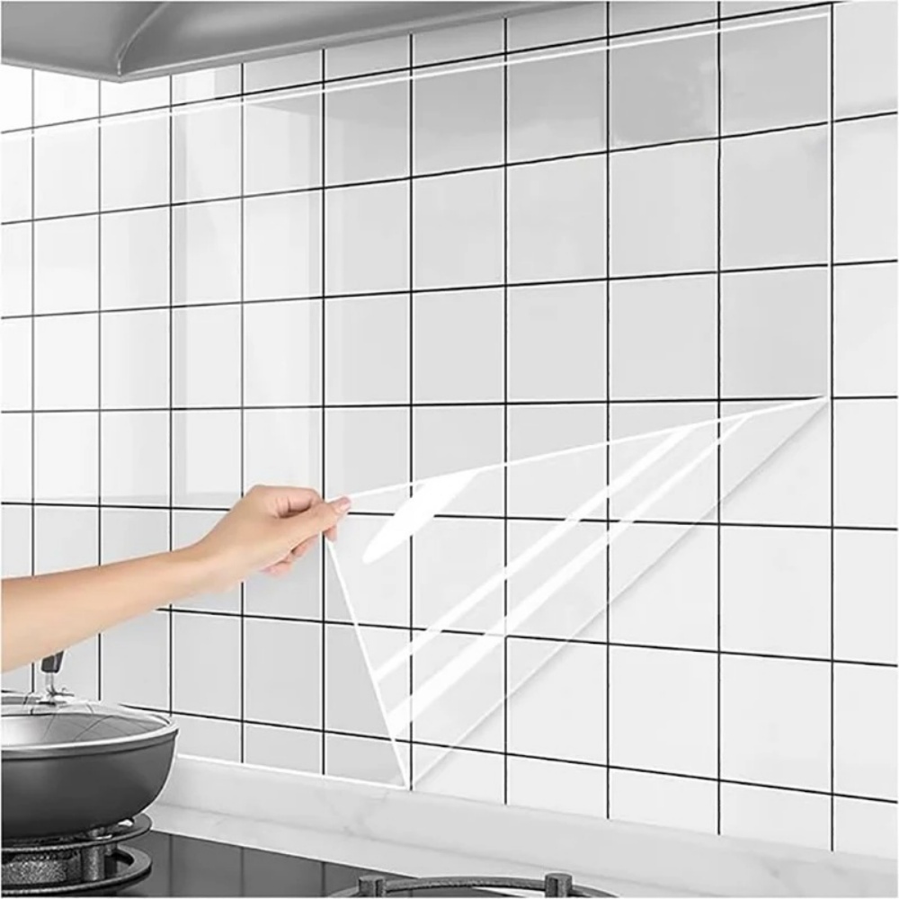Smart Home Film - Papel de Parede Transparente para Cozinha