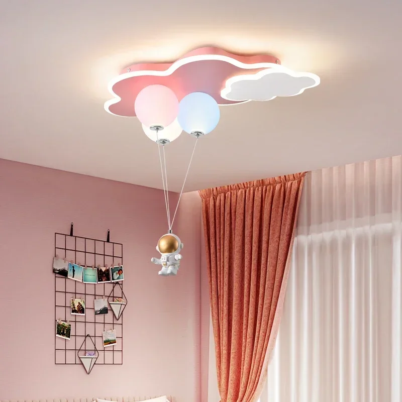 Voice Control Light Bulb - Lustre Criativo de Balões para Quarto