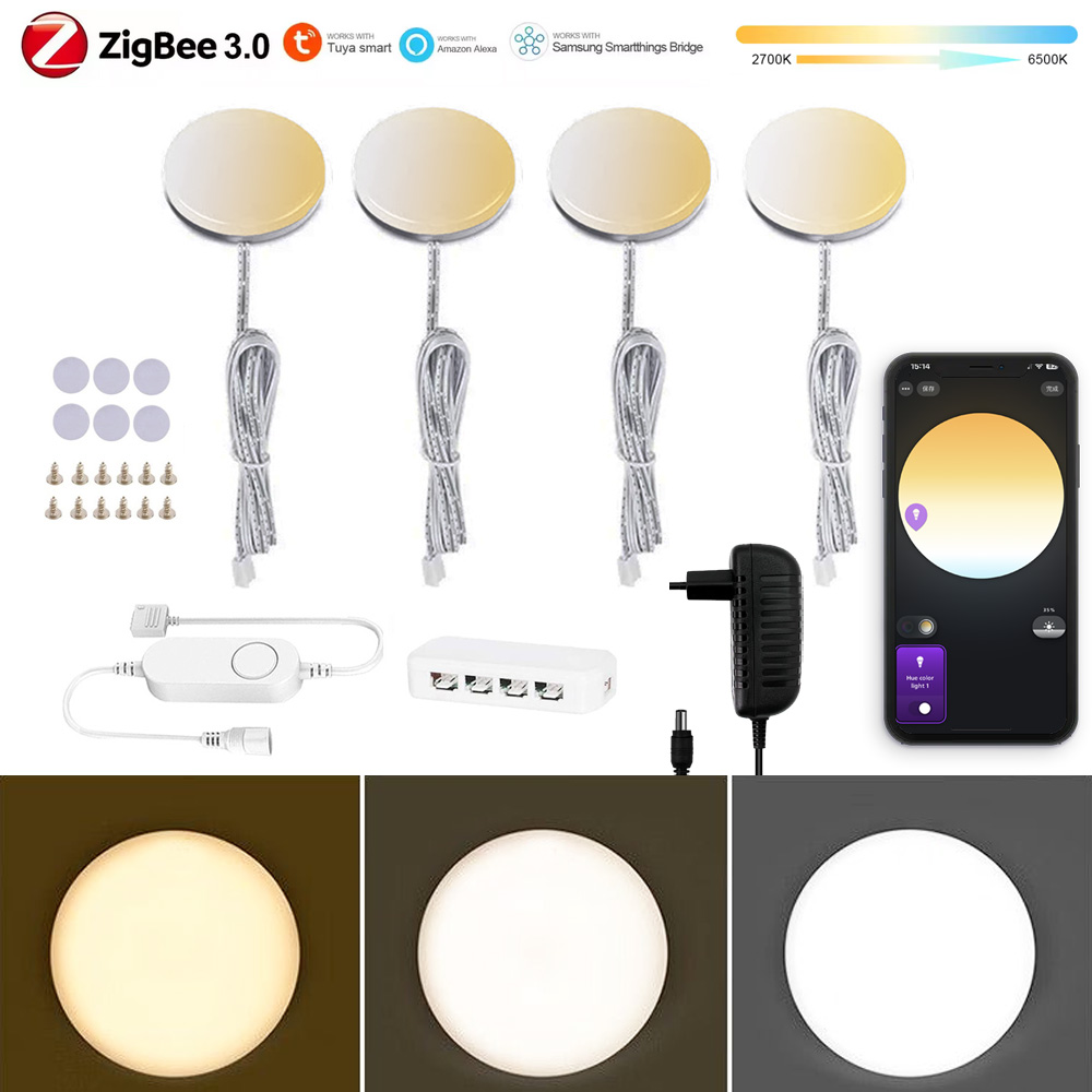 Alexa Compatible Bulb - Luz LED Redonda Zigbee 3.0 para