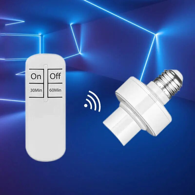 Voice Control Light Bulb - Suporte de lâmpada led e27 sem