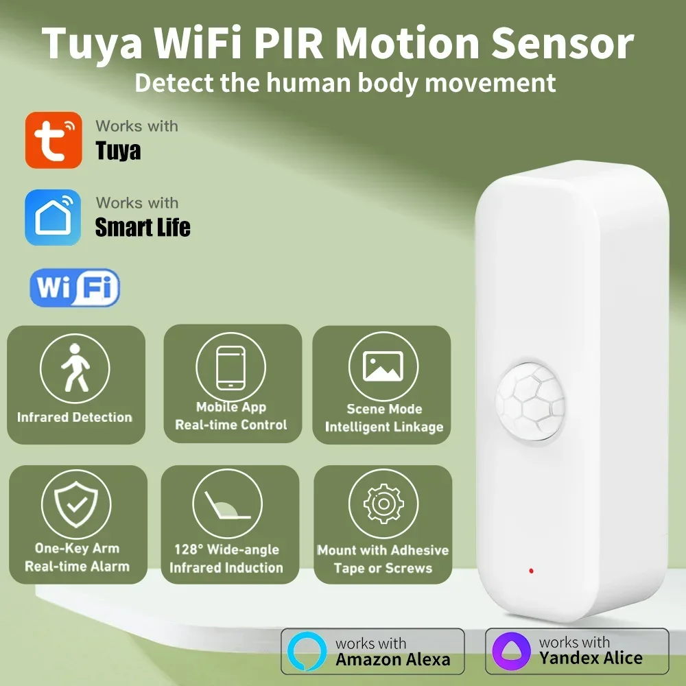 Smart Home Ikea - Tuya wifi sensor de movimento pir