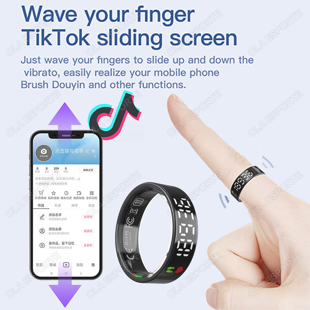 Anel inteligente sr08 com caix - Smart Home Trainer avaliação e preço