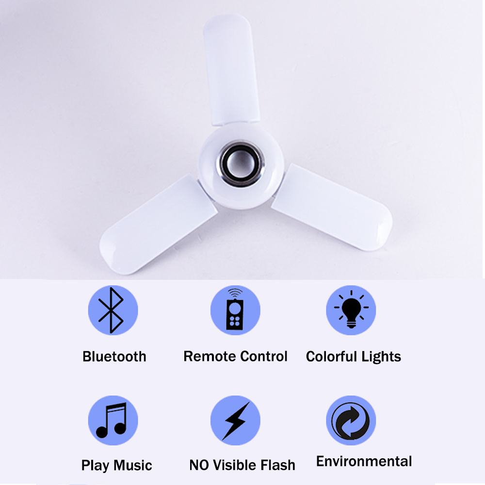 Lâmpada led colorida com contr - Voice Control Light Bulb avaliação e preço