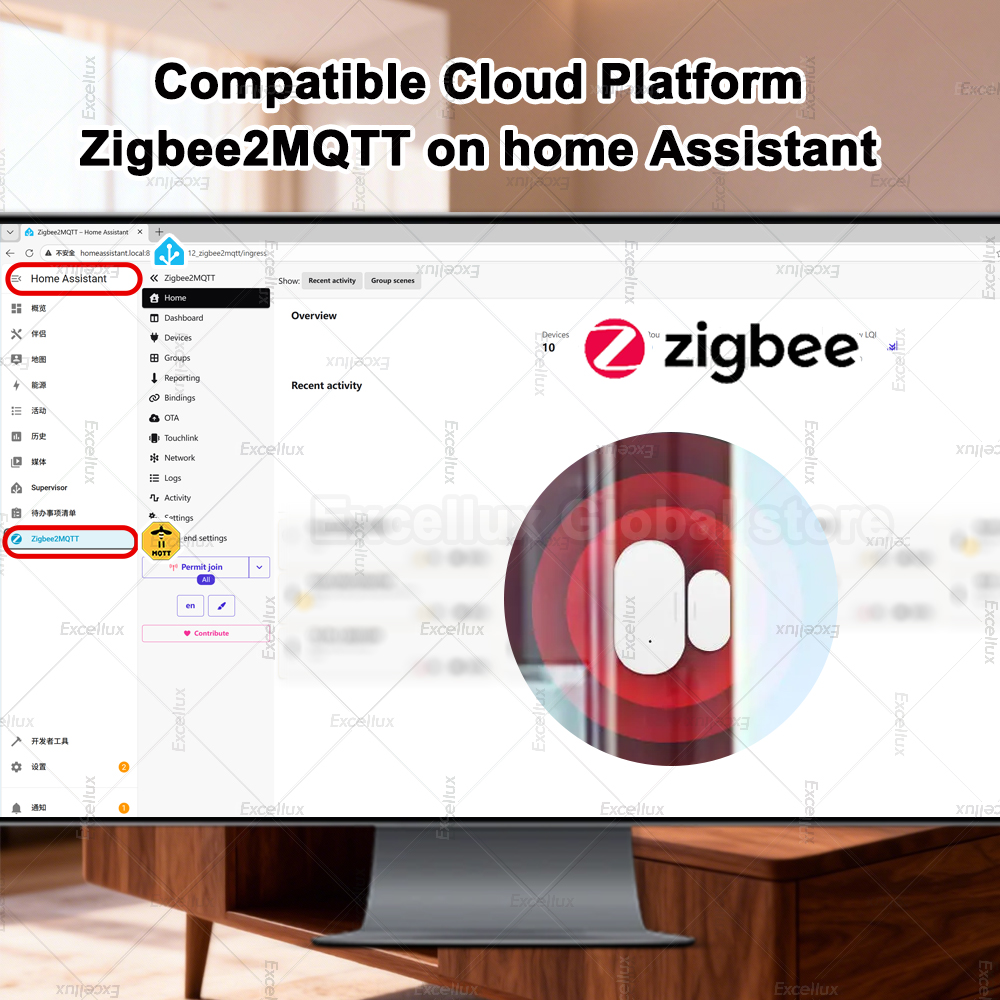 Zigbee 3.0 sensor de janela de - Smart Home Blog avaliação e preço