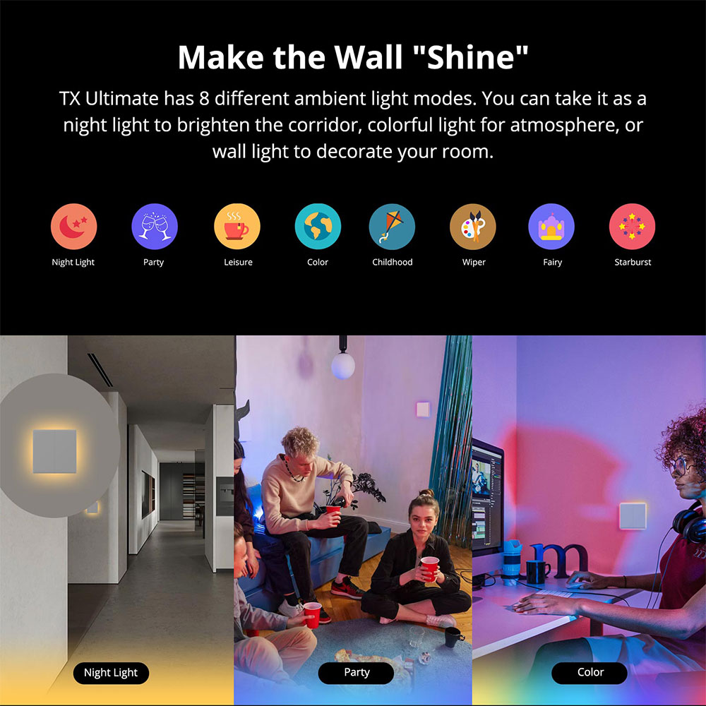 SONOFF-TX Interruptor de pared - Alexa Compatible Bulb avaliação e preço