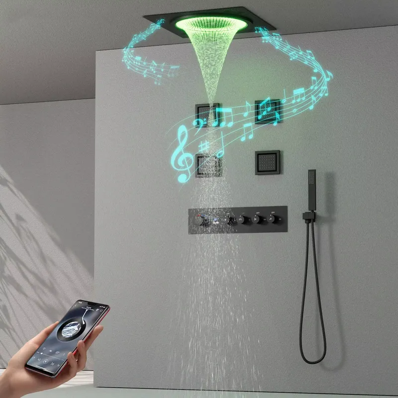 Conjunto de Chuveiro LED Intel - Smart Home In Us avaliação e preço