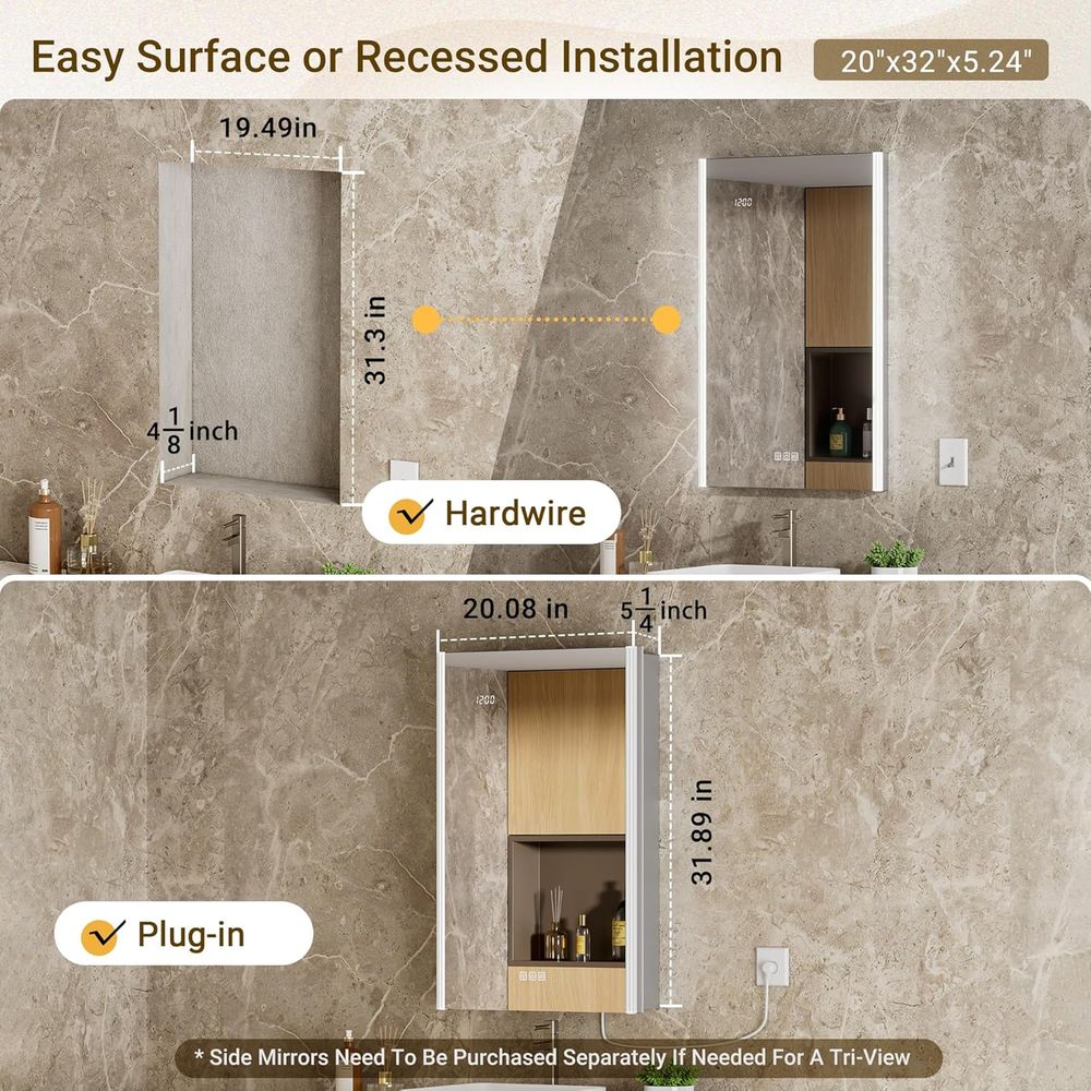 Espelho de Armário de Remédios - Smart Home Living avaliação e preço