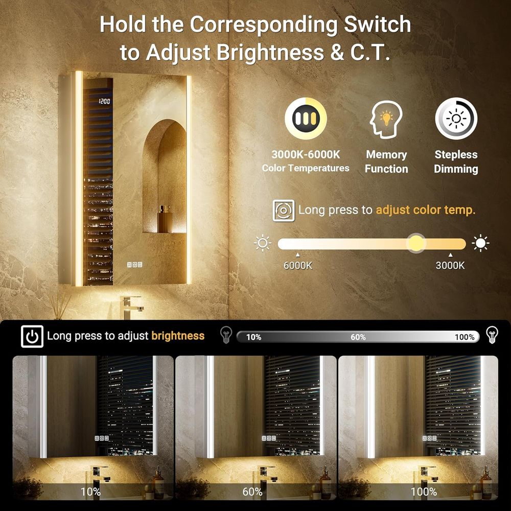 Espelho de Armário de Remédios - Smart Home Living avaliação e preço