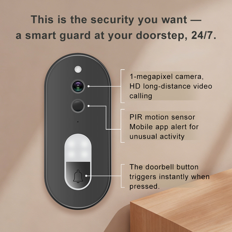 Câmera de Segurança Inteligent - Smart Home Video Doorbell Enhanced Security With Smart Doorbell avaliação e preço