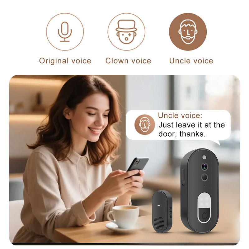 Câmera de Segurança Inteligent - Smart Home Video Doorbell Enhanced Security With Smart Doorbell avaliação e preço