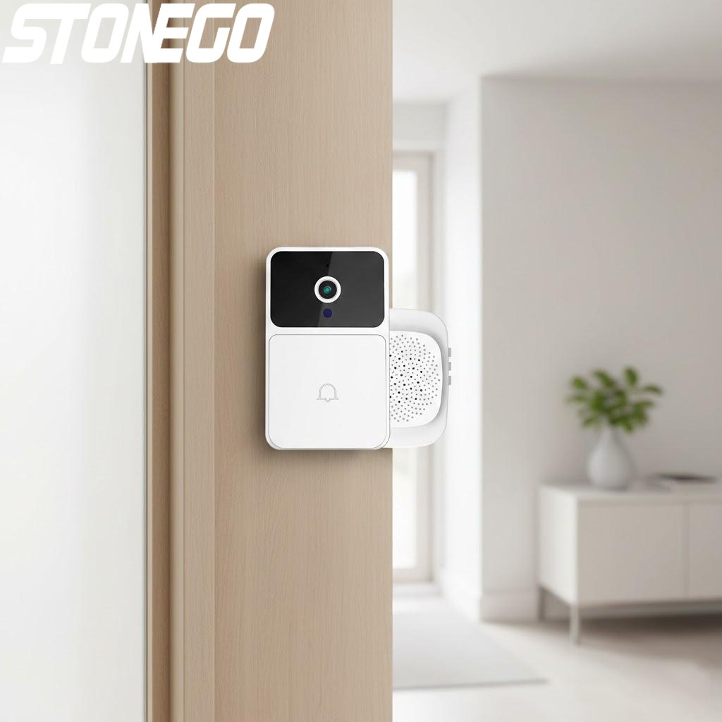 Campainha de Vídeo WiFi com Ap - Smart Home Video Doorbell Enhanced Security With Smart Doorbell avaliação e preço