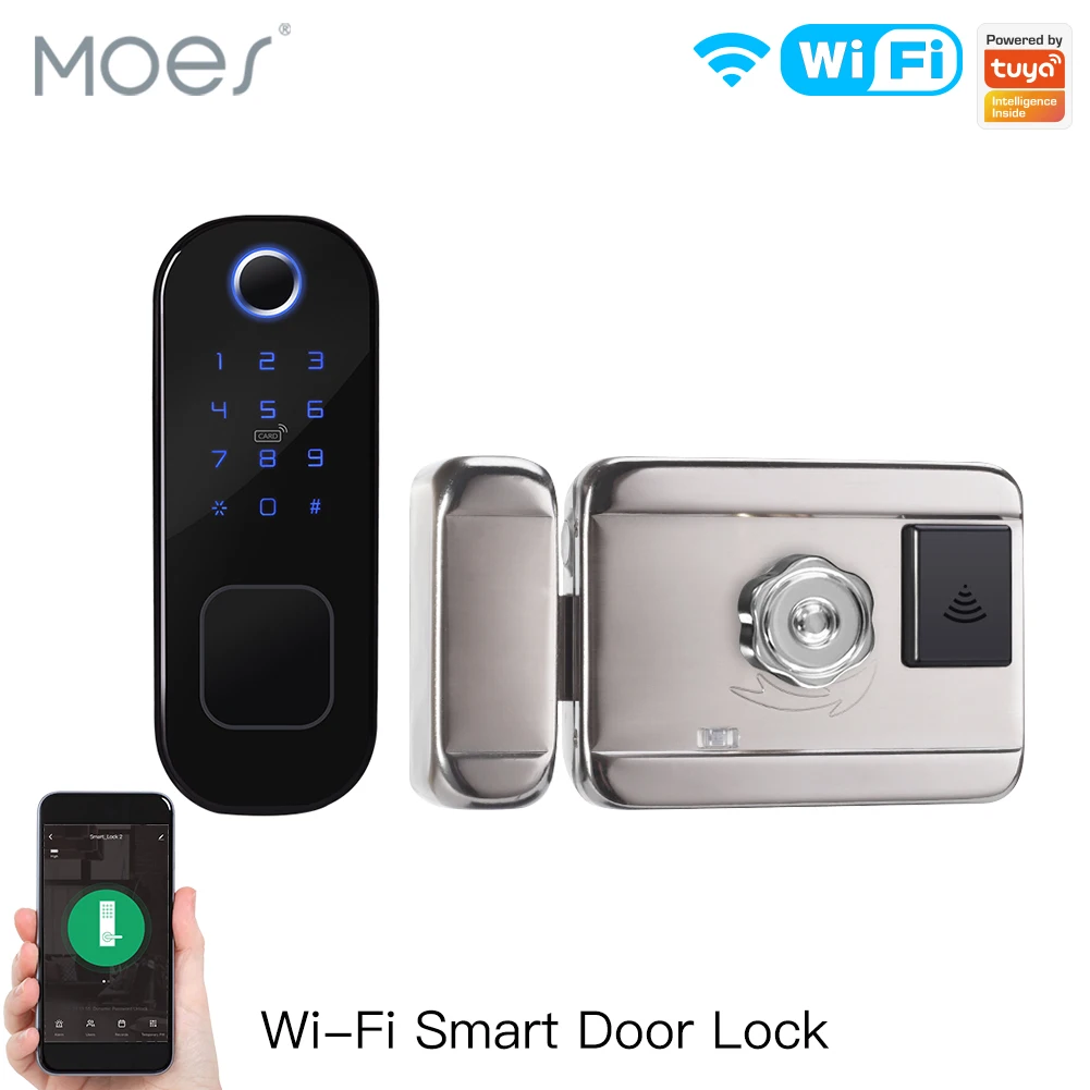 MOES-Smart Digital Door Lock c - Smart Home Blog avaliação e preço