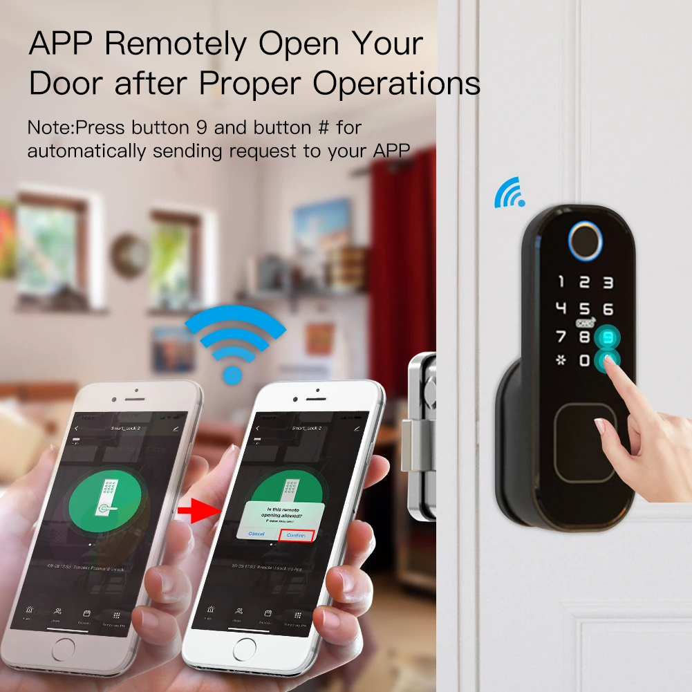MOES-Smart Digital Door Lock c - Smart Home Blog avaliação e preço