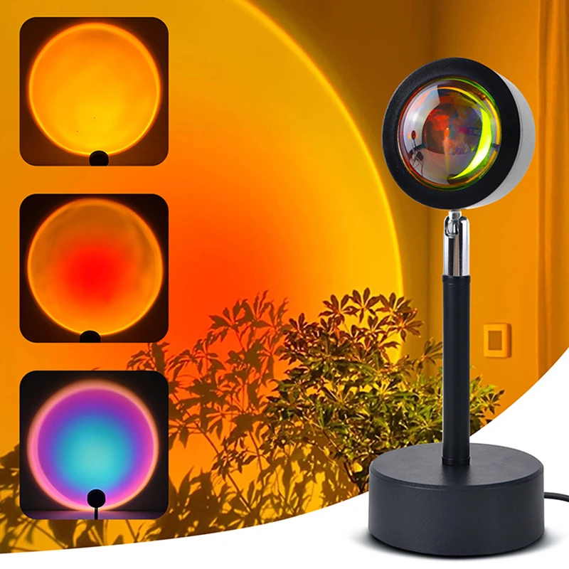 Smart LED Sunset Lamp, Lâmpada - Smart Home Design avaliação e preço