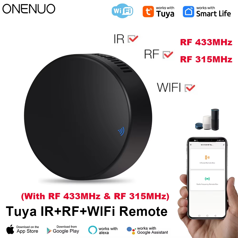 Tuya wifi rf ir controle remot - Smart Home Ikea avaliação e preço