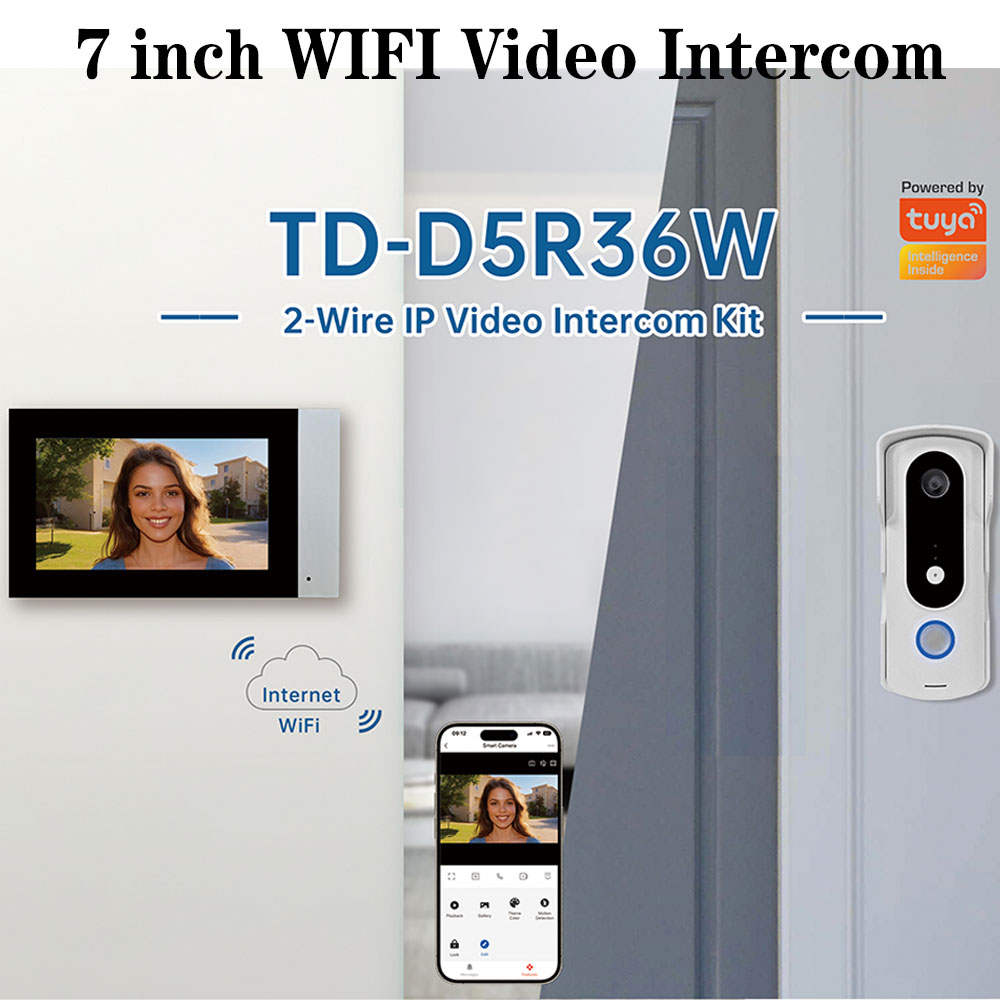 2 fios casa inteligente tuya w - Smart Home Video Doorbell Enhanced Security With Smart Doorbell avaliação e preço