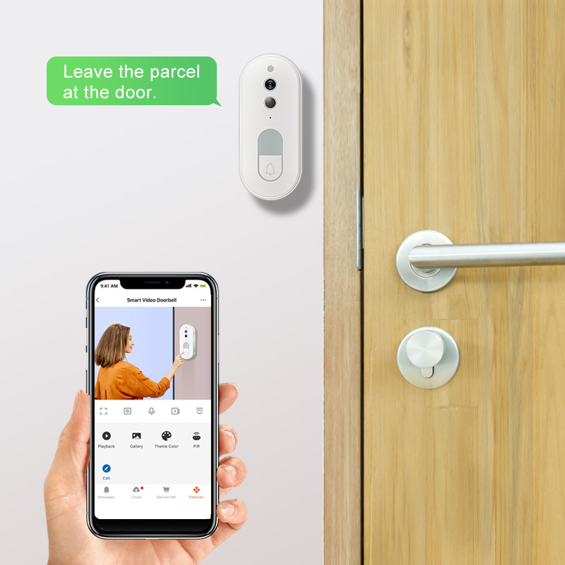 Campainha de Vídeo Inteligente - Smart Home Video Doorbell Enhanced Security With Smart Doorbell avaliação e preço