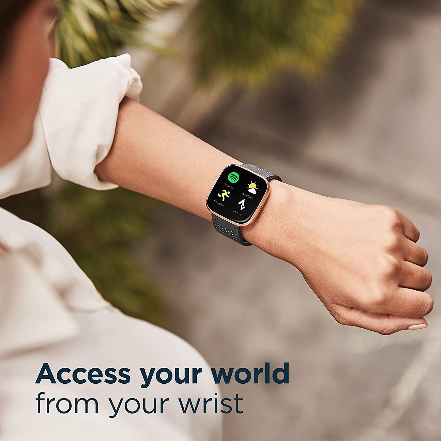 Fitbit Versa 2 Smartwatch de s - Alexa Compatible Bulb avaliação e preço