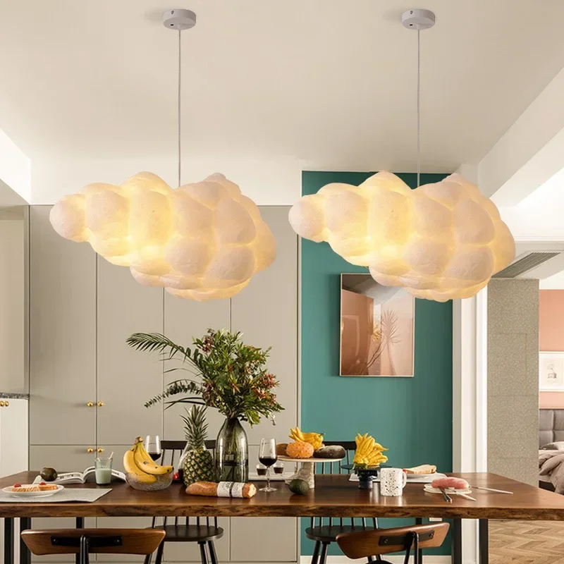 LED Cloud Pendant Lamp for Ind - Voice Control Light Bulb avaliação e preço