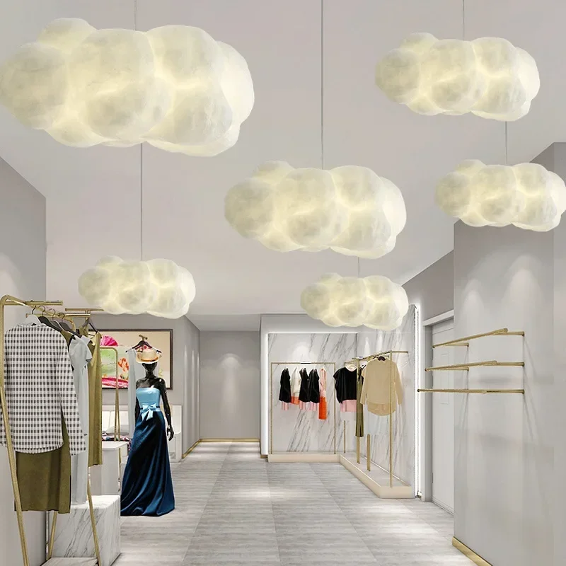 LED Cloud Pendant Lamp for Ind - Voice Control Light Bulb avaliação e preço