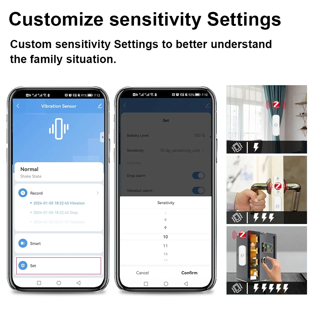 Inteligente zigbee sensor de v - Smart Home Blog avaliação e preço