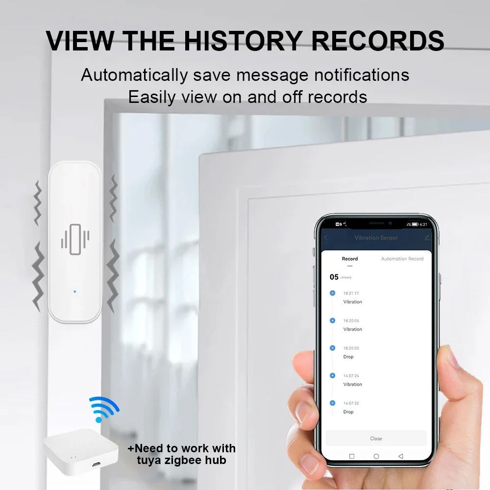 Inteligente zigbee sensor de v - Smart Home Blog avaliação e preço