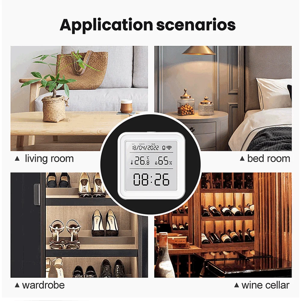 Tuya zigbee wifi sensor de umi - Smart Home Design avaliação e preço
