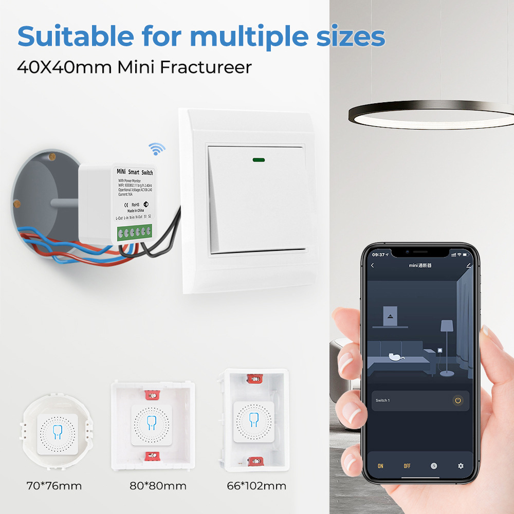 16a tuya wifi interruptor inte - Smart Home Energy avaliação e preço