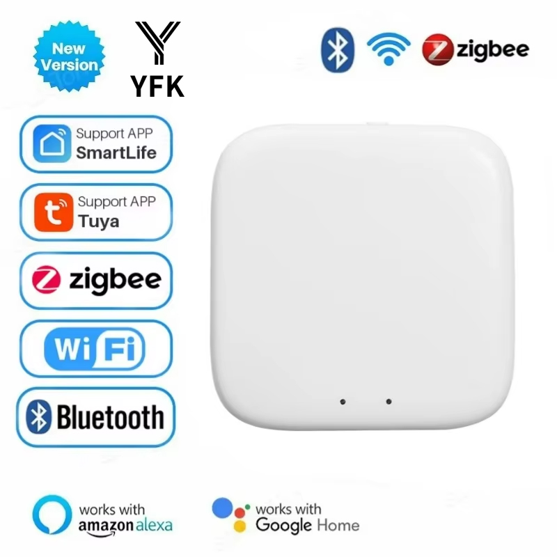 Hub Gateway Zigbee YFK Tuya pa - Smart Home Wifi Hub avaliação e preço
