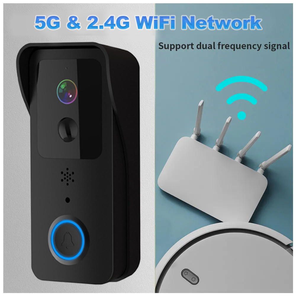 Câmera de Campainha WiFi HD 10 - Smart Home Video Doorbell Enhanced Security With Smart Doorbell avaliação e preço