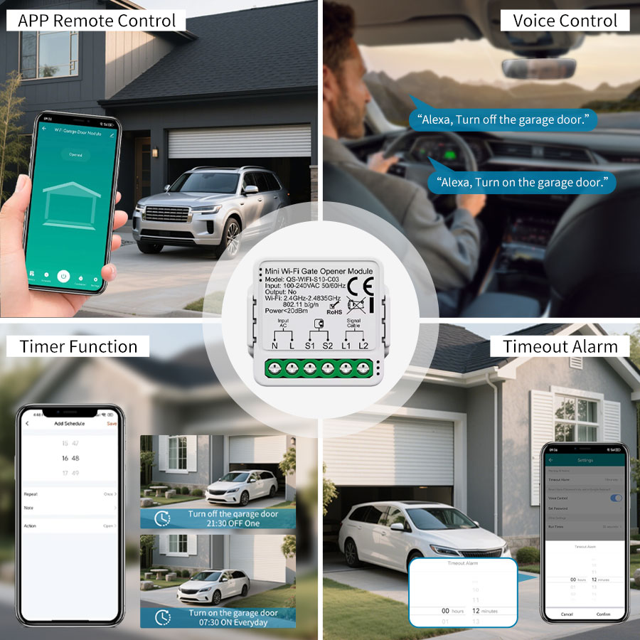 Controlador de Abertura de Por - Smart Home Google Assistant avaliação e preço