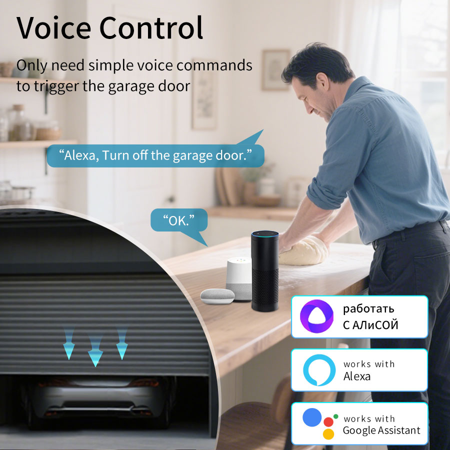 Controlador de Abertura de Por - Smart Home Google Assistant avaliação e preço