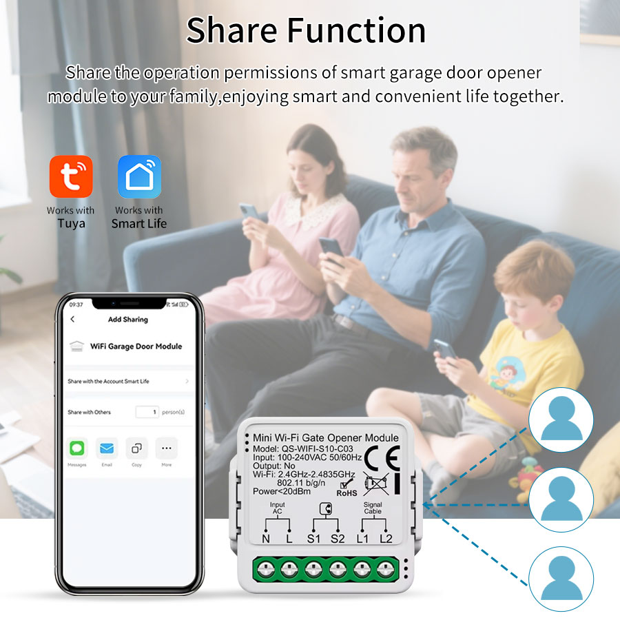 Controlador de Abertura de Por - Smart Home Google Assistant avaliação e preço