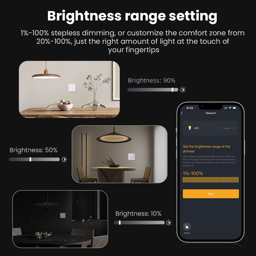 AVATTO WiFi Interruptor Dimmer - Smart Home Design avaliação e preço