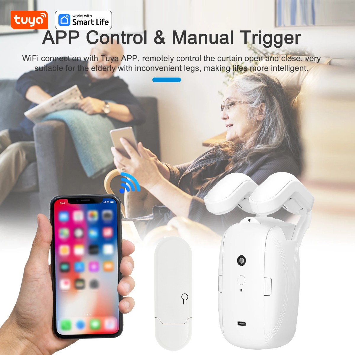 1/2 Unidades Robô de Cortina I - Smart Home Wifi Hub avaliação e preço