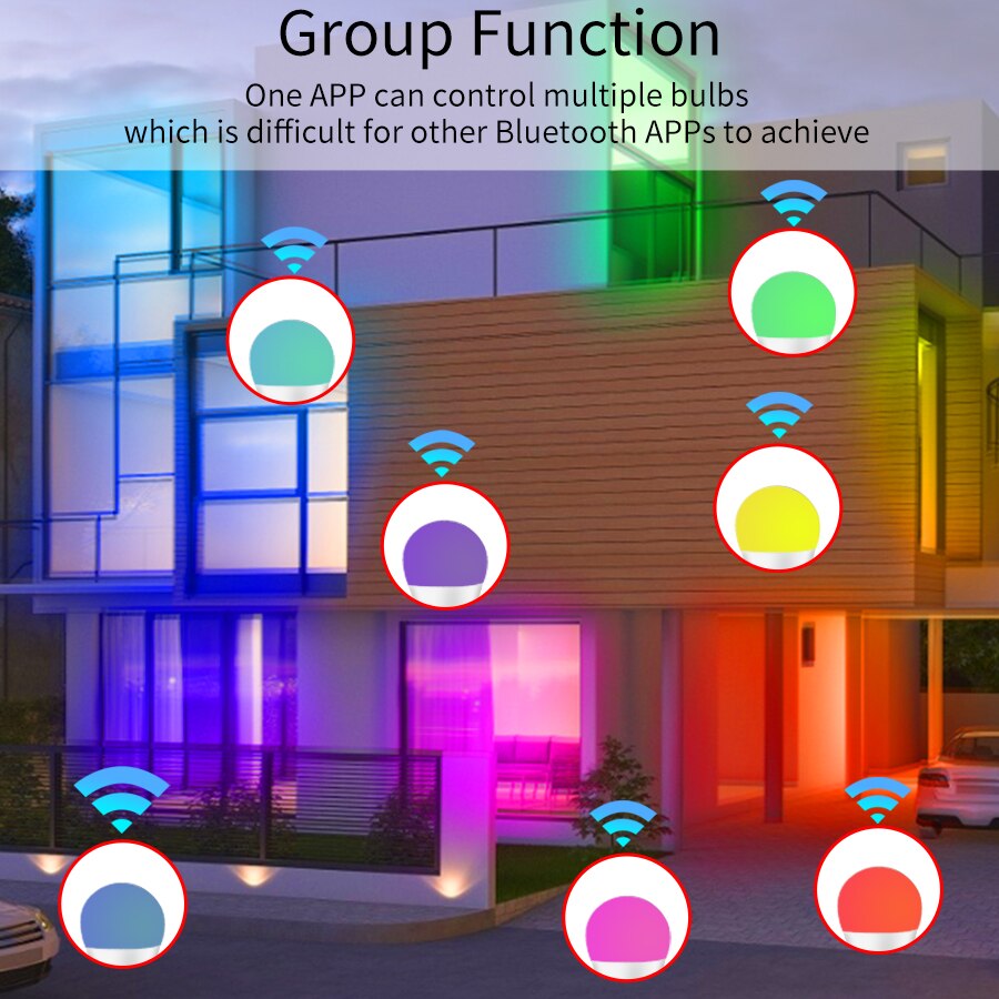 Lâmpada LED Inteligente E27 Wi - Voice Control Light Bulb avaliação e preço