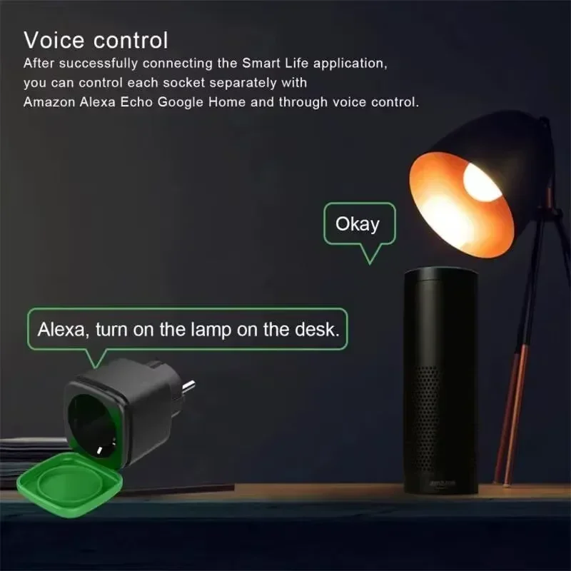 Tomada Inteligente Tuya EU 16A - Smart Home Living avaliação e preço