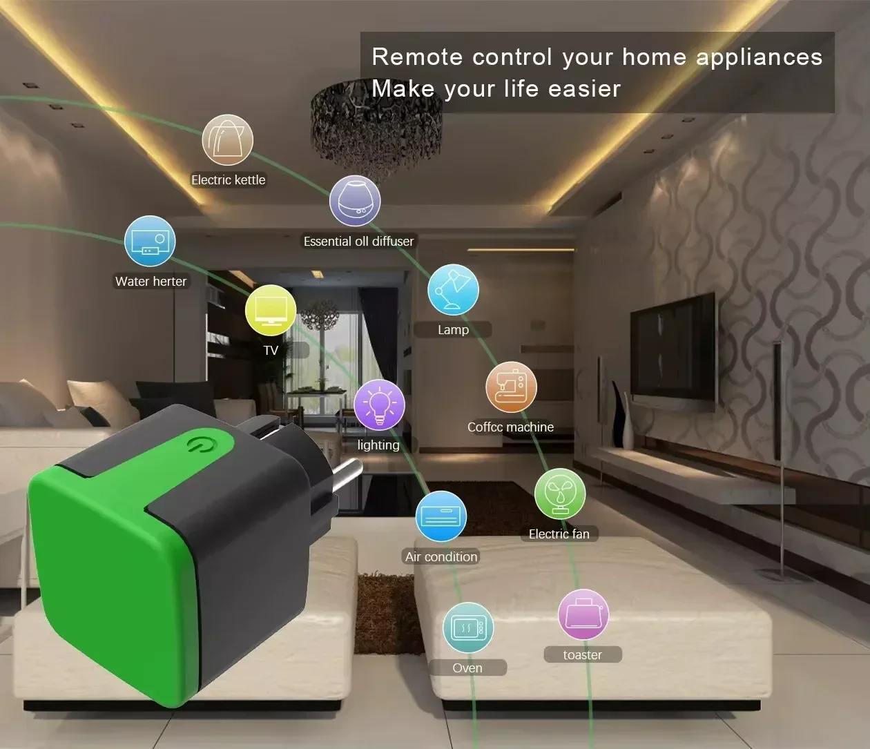 Tomada Inteligente Tuya EU 16A - Smart Home Living avaliação e preço